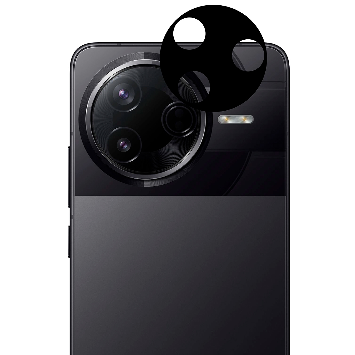 Szkło na aparat telefonu Xiaomi Poco F7 Pro